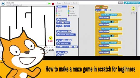 In the future i'd like to become a game programmer and i plan on majoring in computer science in college. How To Make A Maze Game In Scratch For Beginners ...