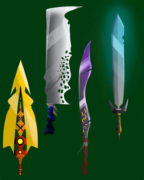 Fantasy Swords On Behance