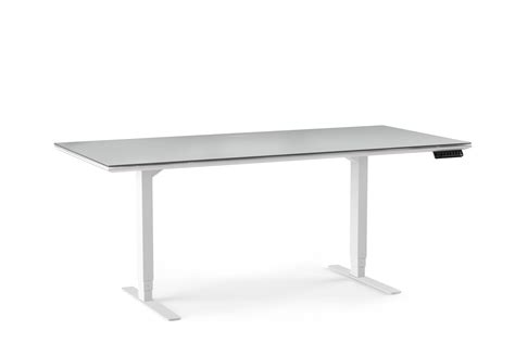 Centro 6452 Height Adjustable Standing Desk 66″x30″ Bdi Furniture