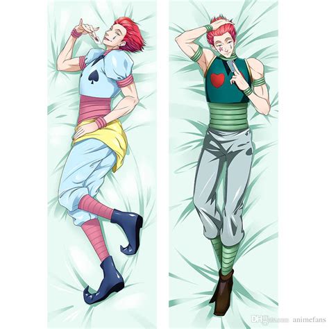 Hunter X Hunter Anime Characters Killua Zaoldyeck And Hisoka Pillow Cover
