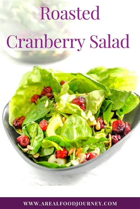 Easy Cranberry Salad Recipe A Real Food Journey