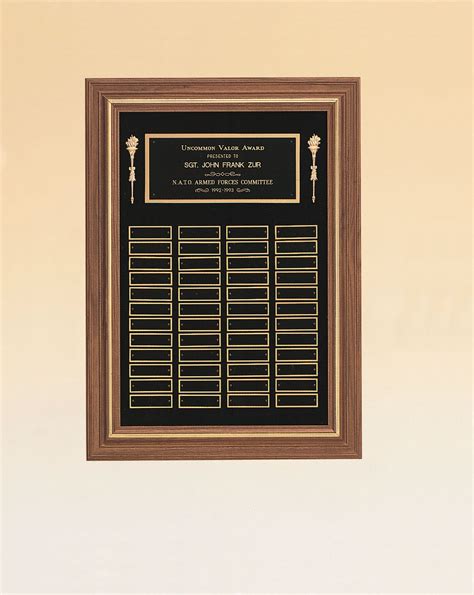 Perpetual Plaques Supreme Awards Baraboo Wisconsin