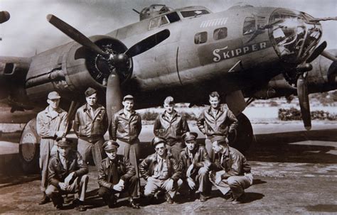 B 17 Flying Fortress “skipper” Of The “bloody Hundredth” Bomb Group On