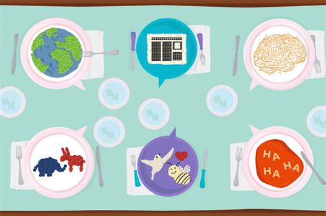 the table is set with plates and utensils