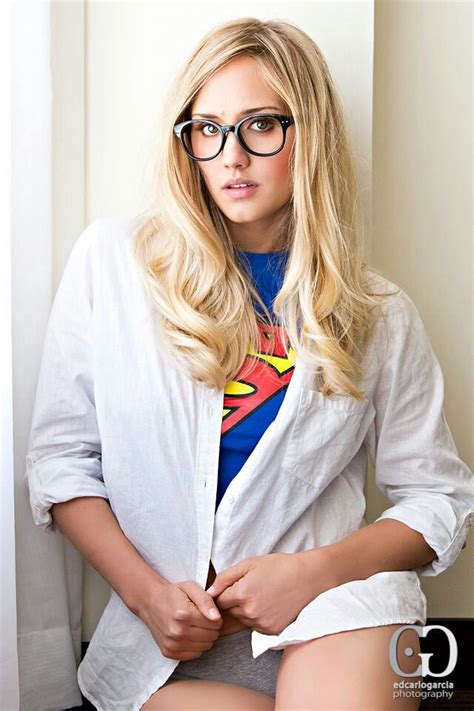 supergirl pfbeautybuzz hollywood celebrities celebs nerdy girl geek girls cosplay costumes