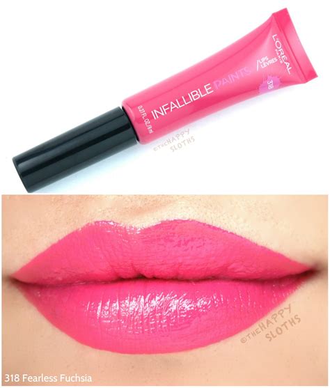 L Oreal Infallible Paints Lips Liquid Lipstick Review And Swatches Loreal Infallible Lip