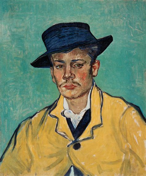 Portrait Of Armand Roulin Vincent Van Gogh As Art Print Or Hand