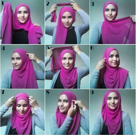 Easy Hijab Hijab Style Step By Step Simple Hijab Style Hijab Simple