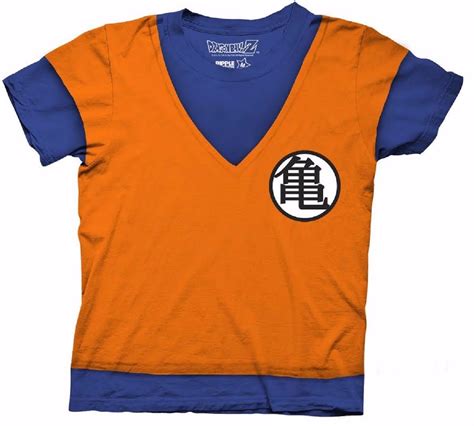 Dragon Ball Z Goku Uniform Costume Cosplay Dbz Licensed Adult T Shirt Ebay