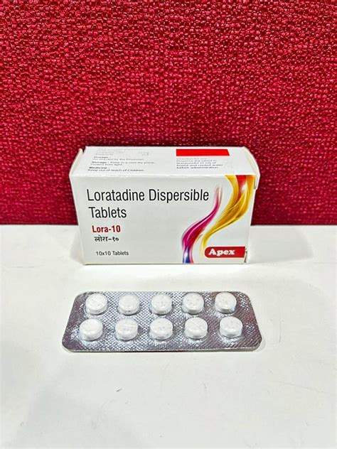 Tablet Loratadine 10 Mg For Hospital At Rs 1100box In Ahmedabad Id