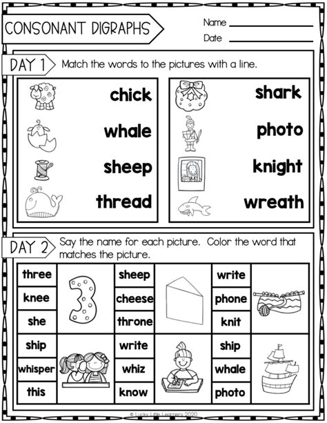 No Prep Daily Phonics Review In 2nd Grade Lucky Little Learners