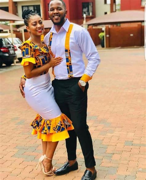 African Couples Matching Outfitscouples Matching Outfits African