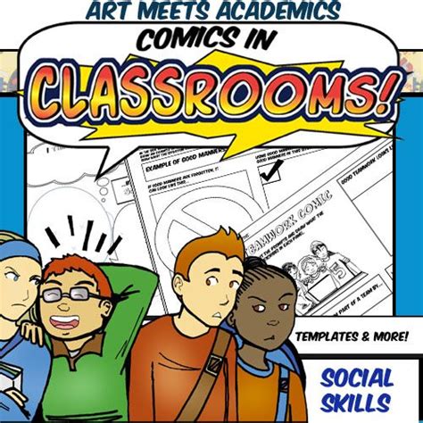 Comics In Classrooms Social Skills Edition Features Comic Project