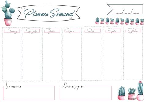 Pdf online gives you free, secure & accurate tools to work with pdfs. KIT DIGITAL: Planner Semanal Temas | Serilon Crafts