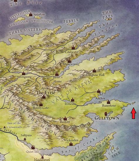Map Of Westeros The Citadel Maps Of The World