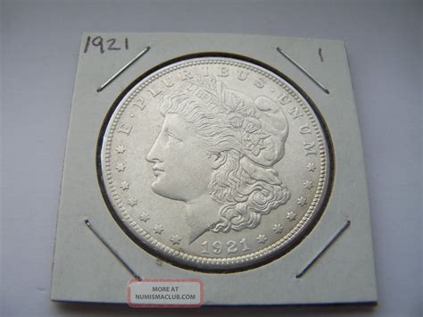 1921 P Morgan Silver Dollar Uncirculated 1