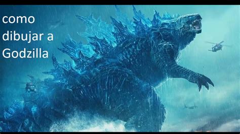 Como Dibujar A Godzilla Godzilla King Of The Monsters Youtube