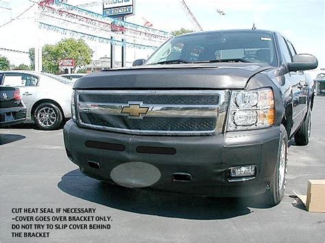 Lebra Front End Mask Bra Fits Chevy Silverado 1500 2014 2015 With Fog