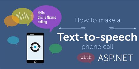 You can enter any sentence with keyboard. How to Make a Text-to-Speech Phone Call in ASP.NET ...