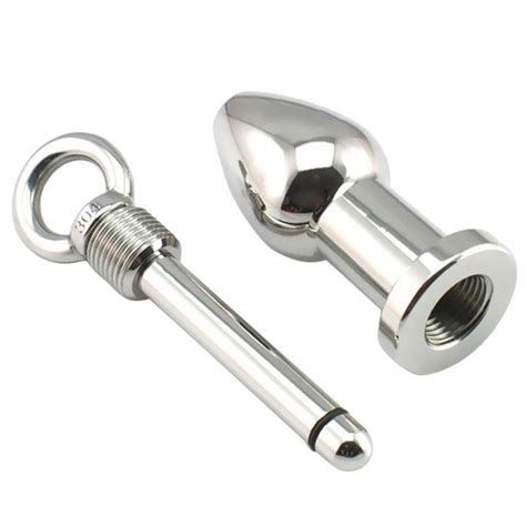 Stainless Steel Flushable Anal Hole Plugsrinse Anusfetish Anal Toys