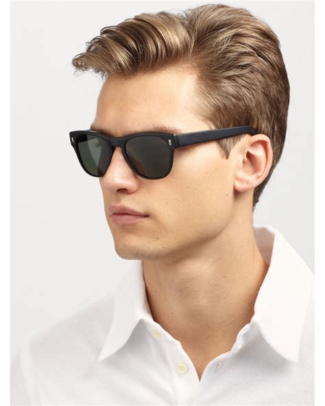 Oliver Peoples Shean Acetate Sunglasses In Black For Men Lyst