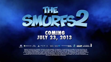 The Smurfs 2 Official Game Trailer Us Youtube