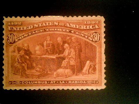 U S Stamps Scott 239 Thirty Cent Columbian Expo Mint Cv 22500 D Ebay