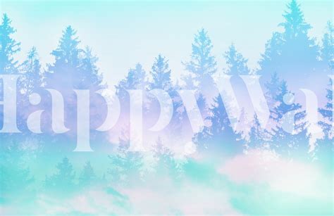 Pastel Forest Dream 4 Wallpaper Happywall