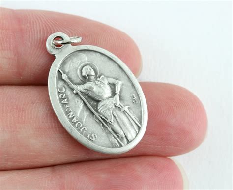 St Joan Of Arc Patron Saint Medals Small Devotions Small Devotions