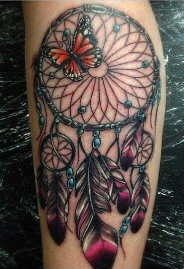 Dream Catcher Tattoo Butterfly Tattoos Dream Catcher Tattoo