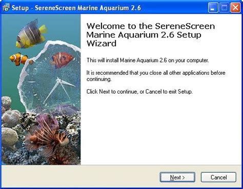 Serenescreen Marine Aquarium Para Windows