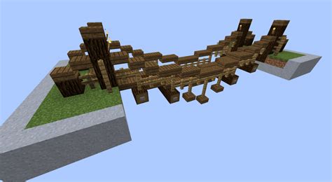 Rope Bridges Schematic Minecraft Map