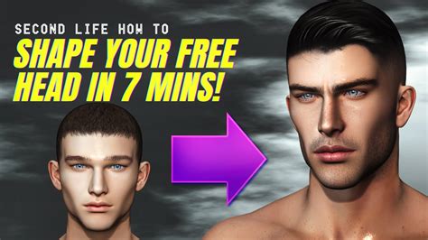 Second Life Free Head Shape Tutorial Lelutka Legacy Body Shape Customization Youtube