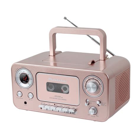 Portable Stereo CD Player with AM/FM Radio and Cassette Player/Recorder ...