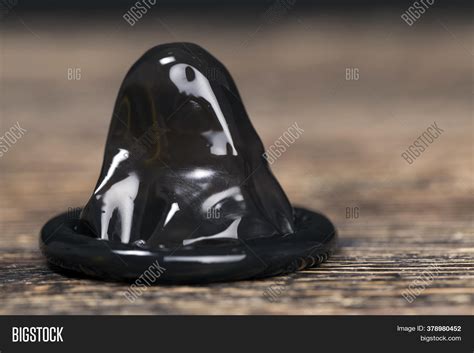Black Latex Condom Image And Photo Free Trial Bigstock