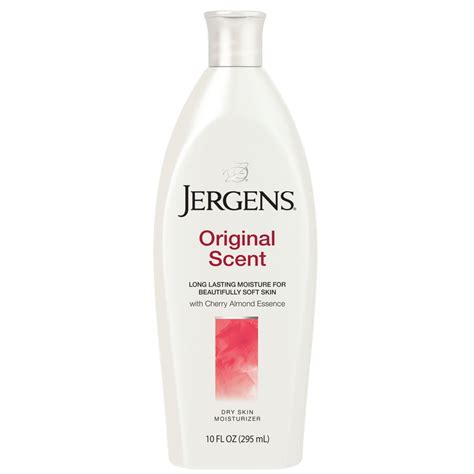 Jergens Original Scent Dry Skin Lotion With Cherry Almond Essence 10 Oz