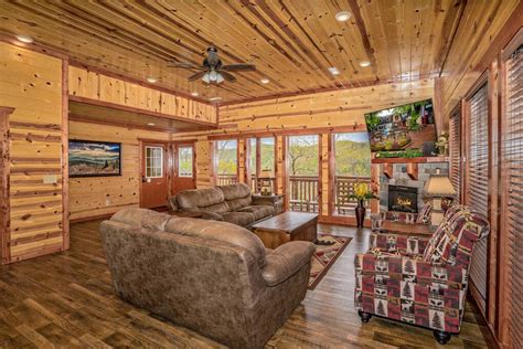 Magical Mountain Retreat 6 Bed 6 Bath Large Cabin Rental In The Smoky