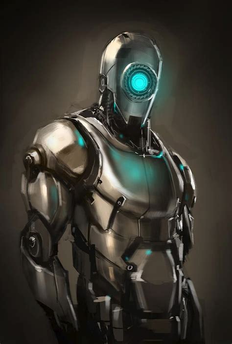 Cyclop01 By Gryphart On Deviantart Robot Concept Art Robot Art Cool