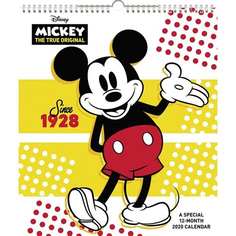 Shop Art Online Mickey Mouse Exclusive Poster Wall Calendar 2020