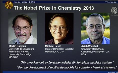 Conozca los últimos ganadores del Premio Nobel de Química