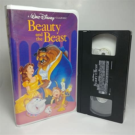 Beauty And The Beast A Walt Disney Classic Vhs Tape 1992 Very Clean And