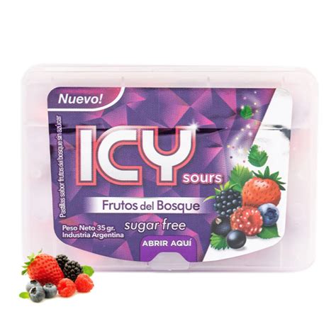 Pastillas Sin Azucar Icy Sours 35 Gr Gdquilmes