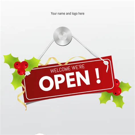 Modèle Welcome We Are Open Flyer Template Postermywall