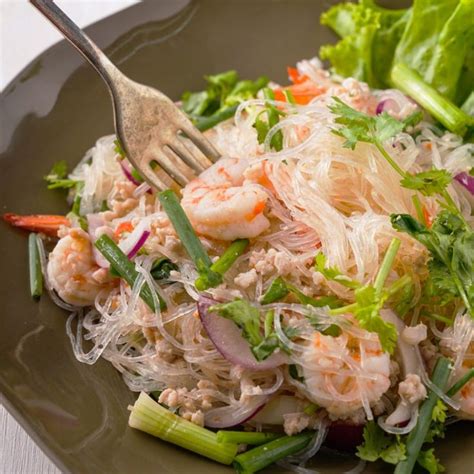 Thai Glass Noodle Salad Marions Kitchen Recipe Glass Noodle Salad Glass Noodles Recipe