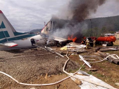 Russia Plane Crash In Siberia Kills Two And Injures Seven More The