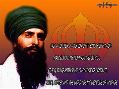 Jarnail Singh Bhindranwale Wallpaper Wallpapers And Pictures