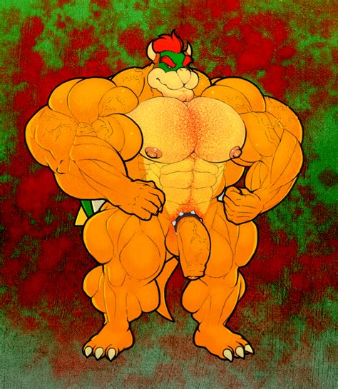 Rule 34 Abs Balls Biceps Big Muscles Bowser Cock Ring