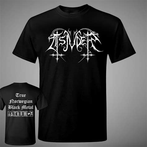 True Norwegian Black Metal T Shirt Made To Order Tsjuder