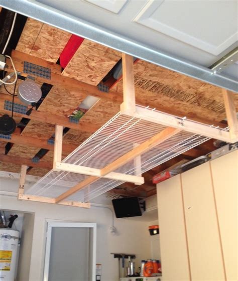 Overhead Garage Storage Racks Diy Dandk Organizer