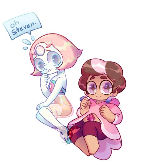 Boringartist “ I Just Wanted To Draw Cute Chibis Of My Designs For Pearl And Steven For